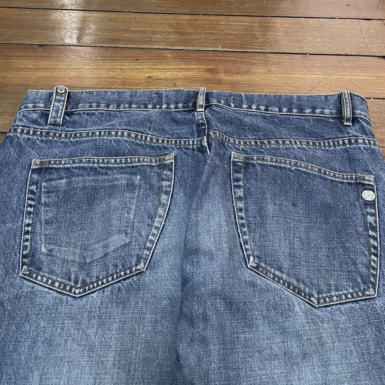 Victorinox Rare Design Vintage Victorinox Baggy Oversized Jeans 2000s Size US 38 / EU 54 - 4 Thumbnail