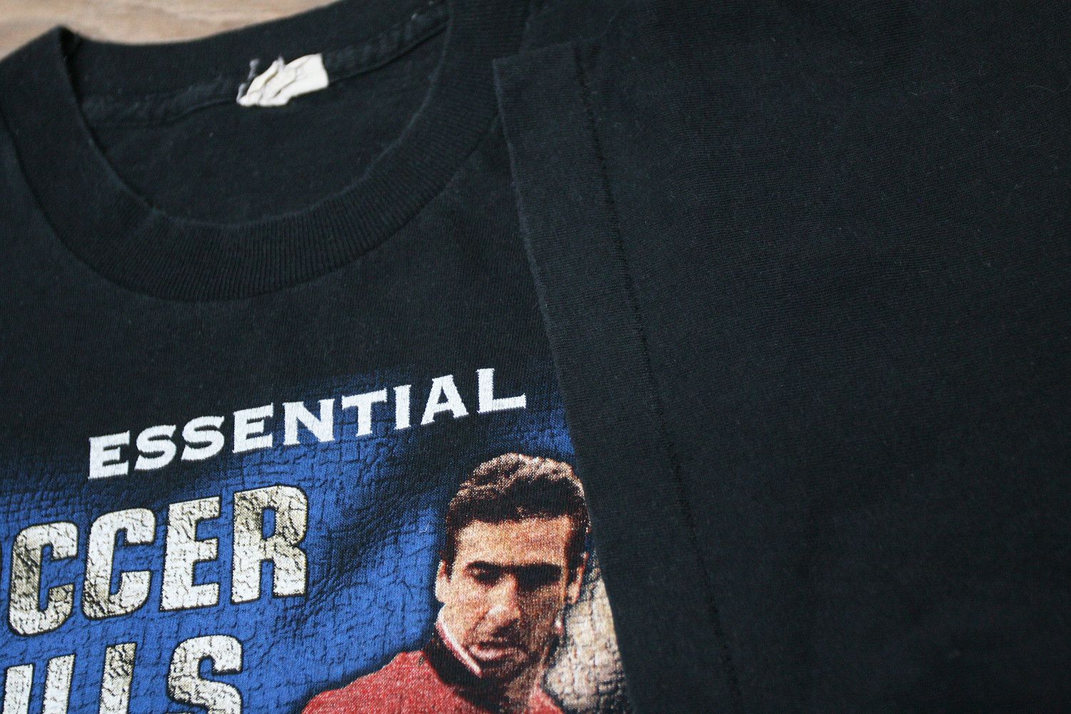 Vintage Vintage 90s Eric Cantona Manchester United Single Stitch Tee Size US L / EU 52-54 / 3 - 6 Thumbnail