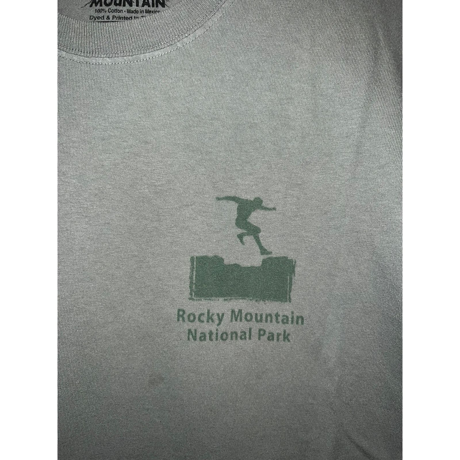 The Mountain The Mountain Rocky Mountain National Park Shirt Green Tee M Size US M / EU 48-50 / 2 - 3 Thumbnail