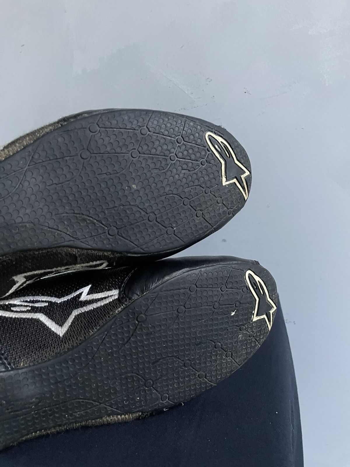 Hedi Slimane Alpinestars Black moto racing Sneakers balenciaga style y2k Size US 8 / EU 41 - 12 Thumbnail