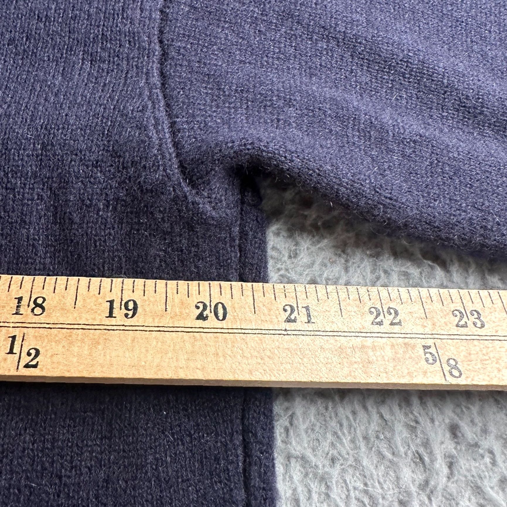 AYR AYR Sweater Womens S Navy Crewneck 100% Cashmere Pullover Classic Premium Size S / US 4 / IT 40 - 5 Thumbnail