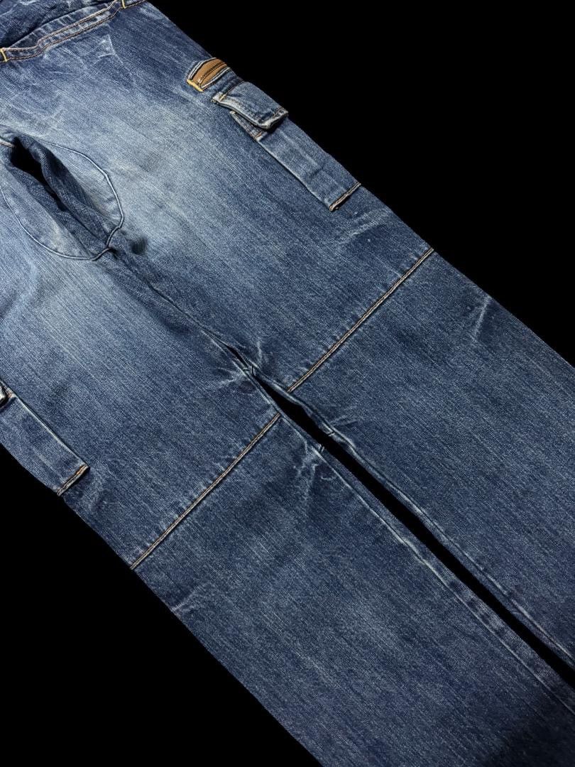 SICK Vintage Kurashiki Eternal Kapital Whisker Cargo Jeans