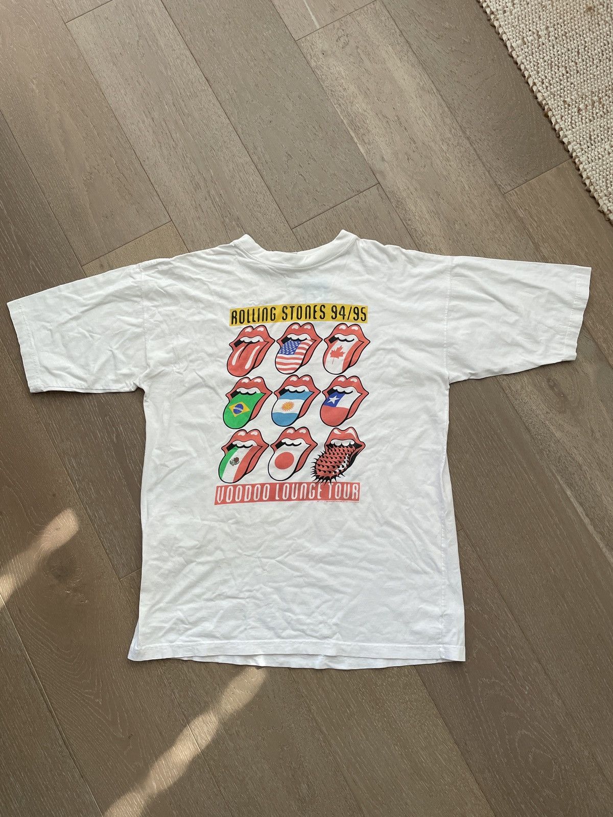 Band Tees × Vintage The Rolling Stones Voodoo Lounge Tour 1994 Shirt Size US L / EU 52-54 / 3 - 1 Thumbnail
