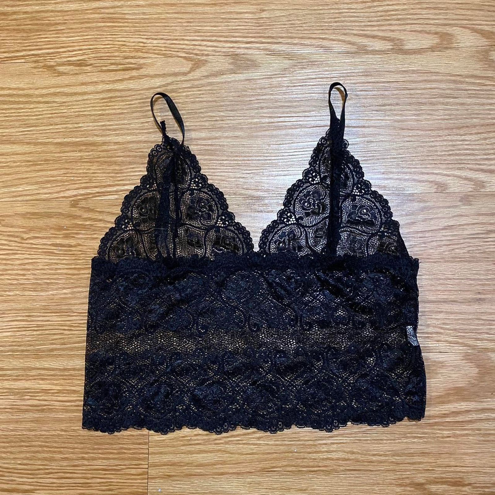 Other Black lace bralette with adjustable Size M / US 6-8 / IT 42-44 - 1 Thumbnail