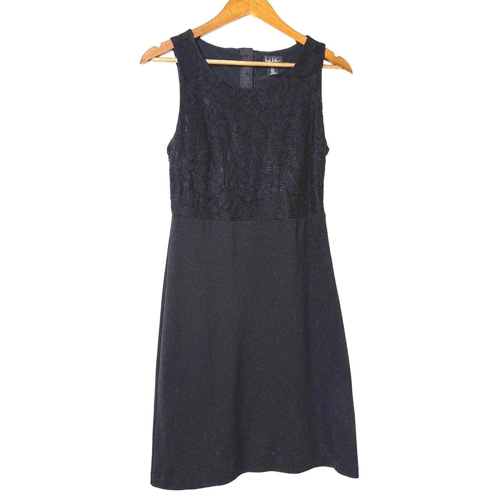 Nicole Miller Nicole Miller Dress Womens 4 Lace Bodice Back Pearl Button Size S / US 4 / IT 40 - 1 Thumbnail