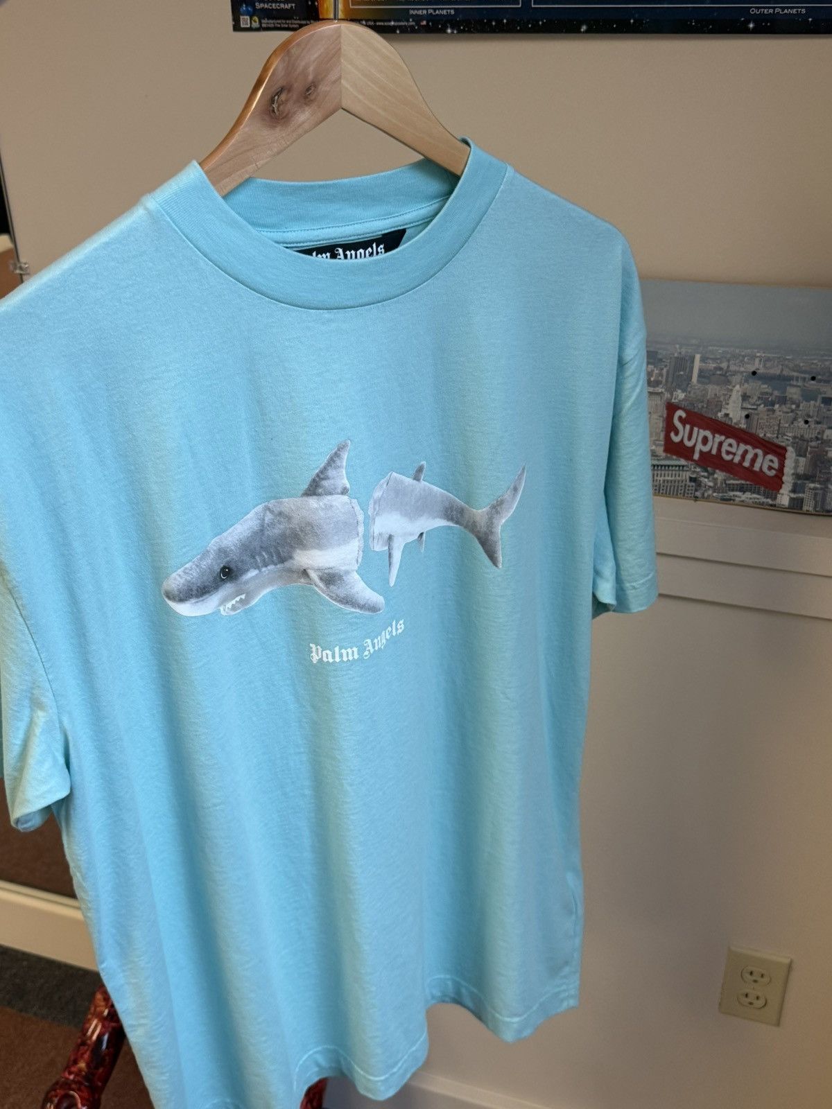 Palm angels broken shark tee