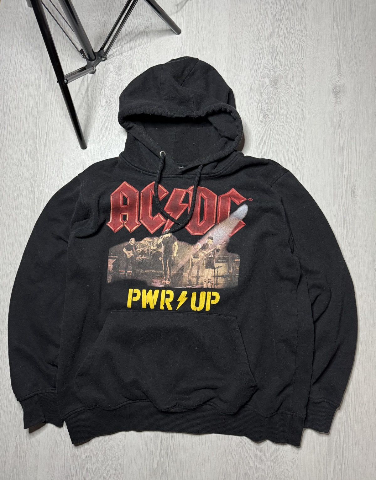 AC/DC Vintage ACDC Hoodie 90s Size US L / EU 52-54 / 3 - 1 Thumbnail