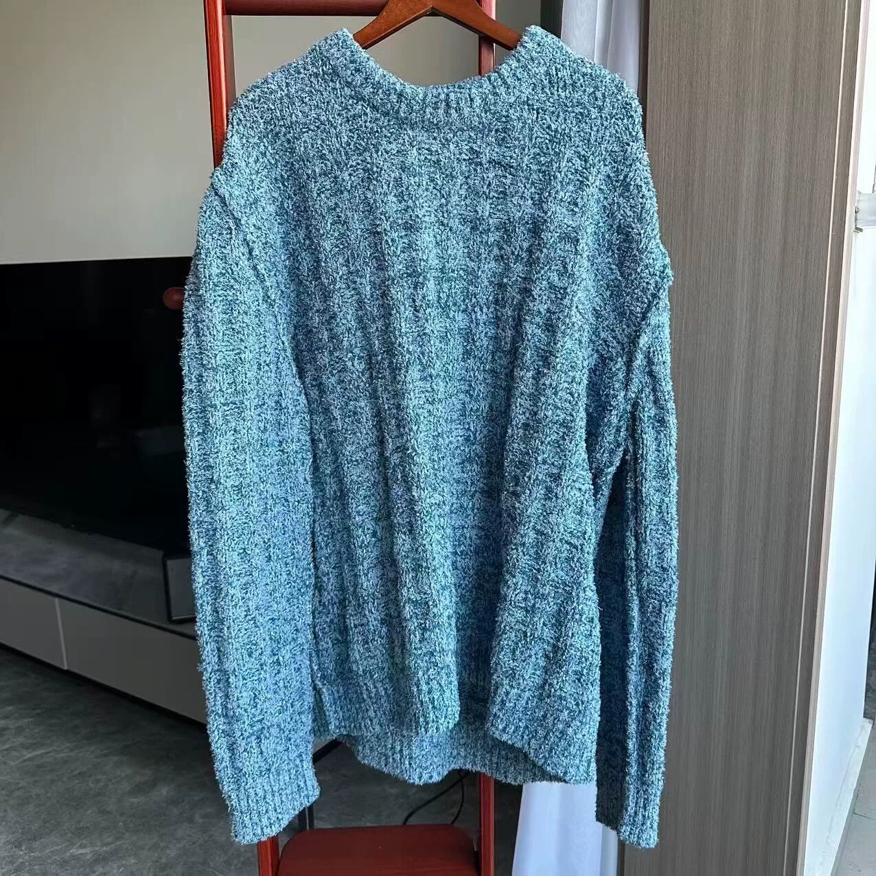 Maison Margiela maison margiela fog blue pullover sweater Size US M / EU 48-50 / 2 - 1 Thumbnail