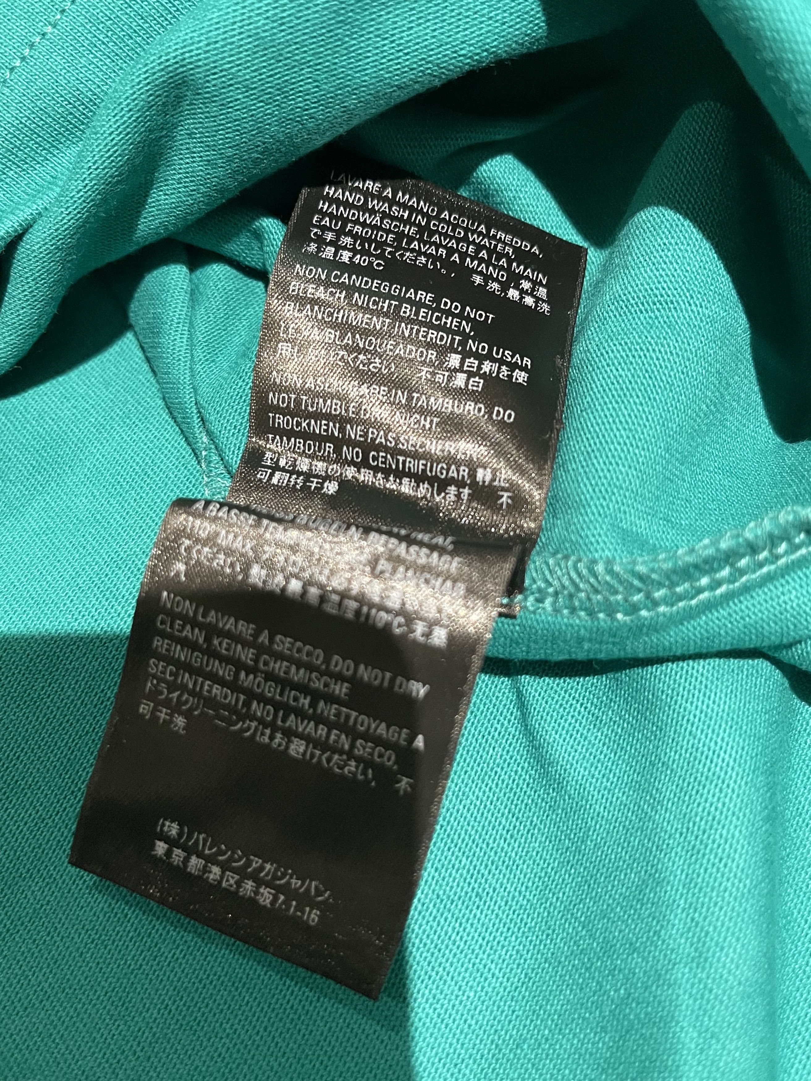 Balenciaga Balenciaga Logo T Shirt Size US XL / EU 56 / 4 - 6 Thumbnail