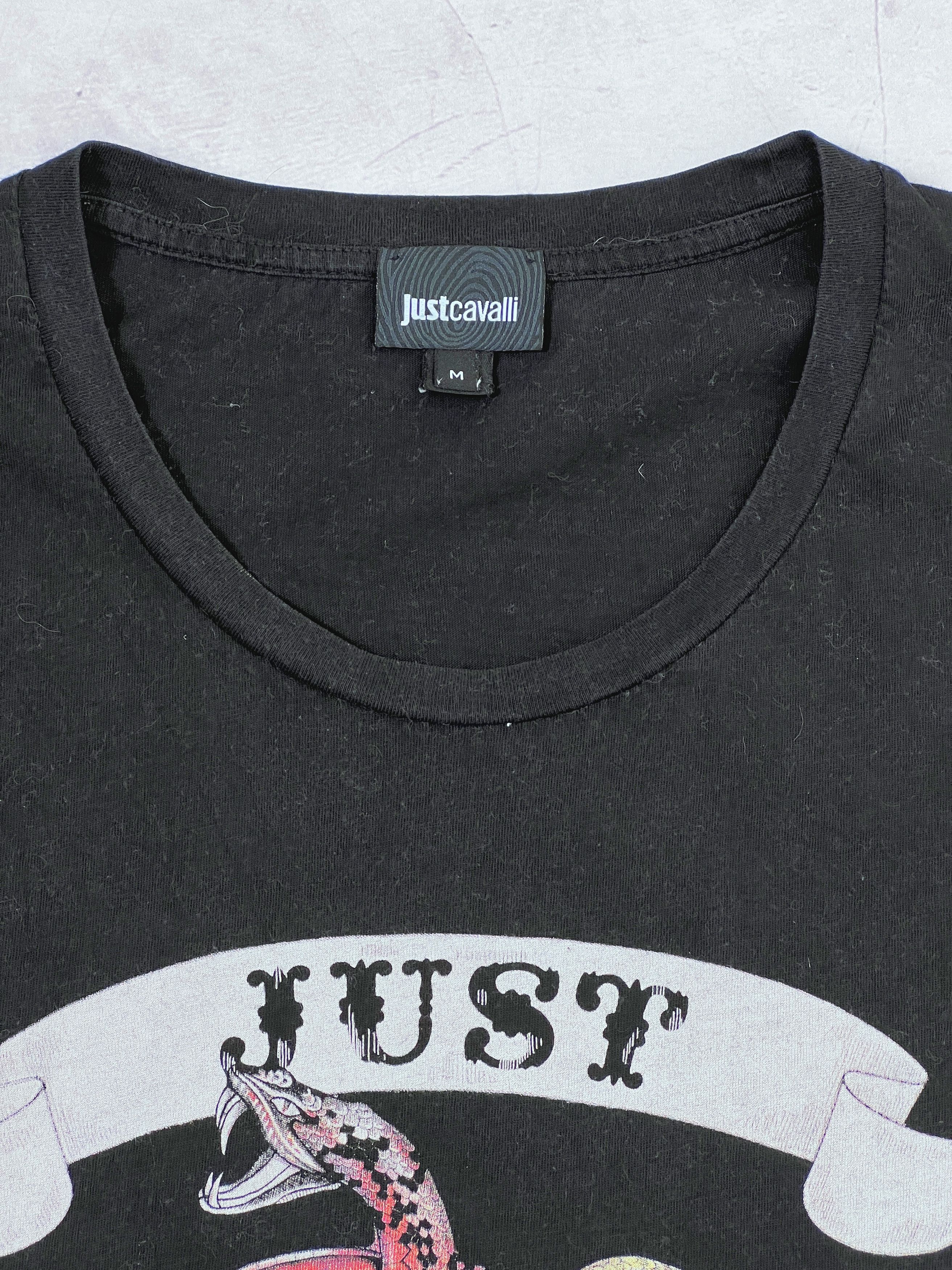 Just Cavalli Just Cavalli T-Shirt Red Snake Big Logo Size US M / EU 48-50 / 2 - 5 Thumbnail