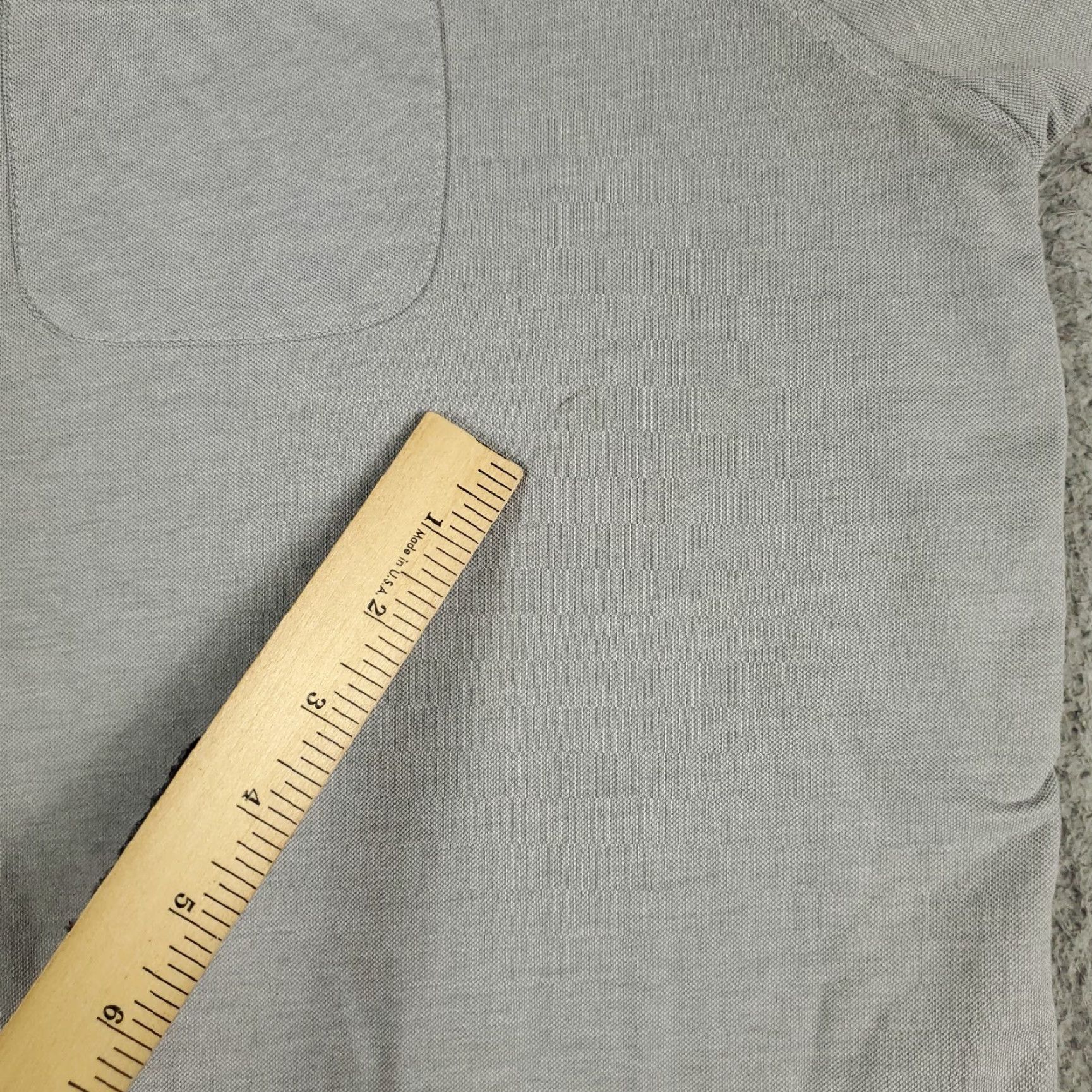 Peter Millar Peter Millar Golf Polo Shirt Men's XL Gray Cotton Short Sleeve Classic Activewear Size US XL / EU 56 / 4 - 3 Thumbnail