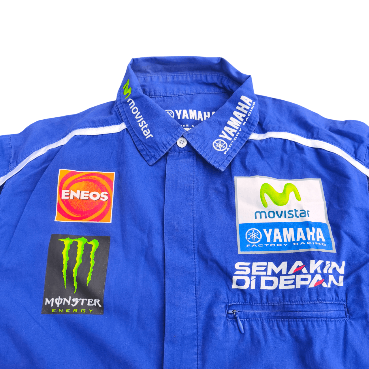 Yamaha Vintage Yamaha Racing Workshirt Button Up Size US L / EU 52-54 / 3 - 4 Thumbnail
