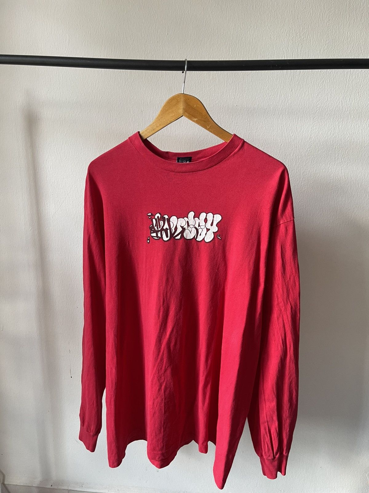 Stussy 90s Old Stussy Long Sleeve #99 Size US L / EU 52-54 / 3 - 1 Thumbnail