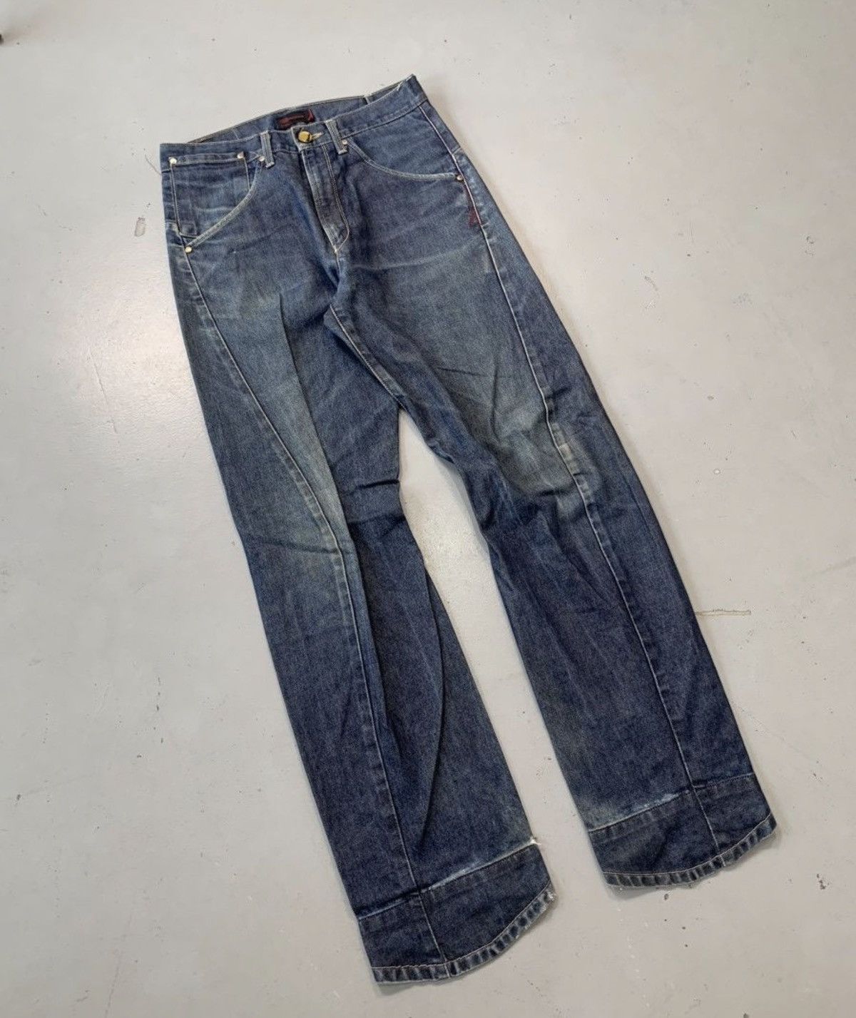 Levi's Vintage Levi’s engineer jeans denim Size US 30 / EU 46 - 2 Thumbnail