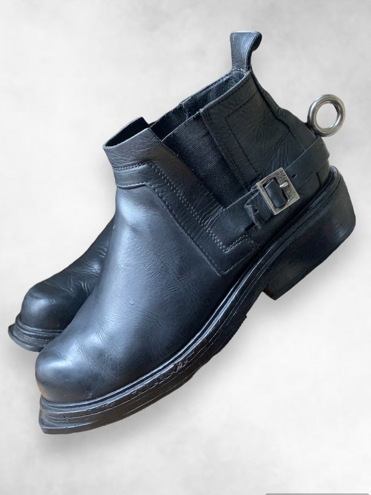 Dirk Bikkembergs Archive AW97 Strap Boots | Grailed