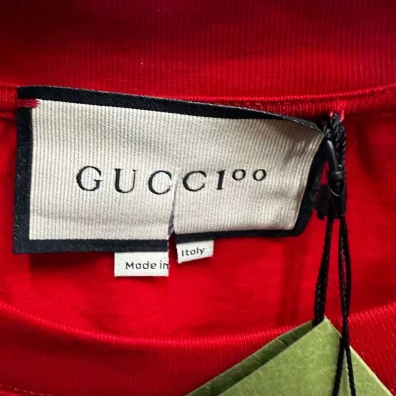 Gucci Gucci Short sleeves for the 100th anniversary 2503-Nextarro Size US M / EU 48-50 / 2 - 2 Thumbnail
