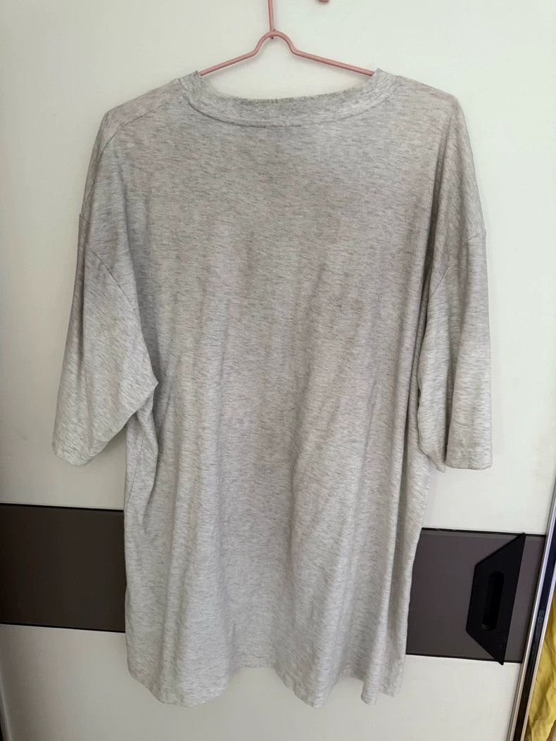 Acne Studios White letter-printed off-the-shoulder round-n