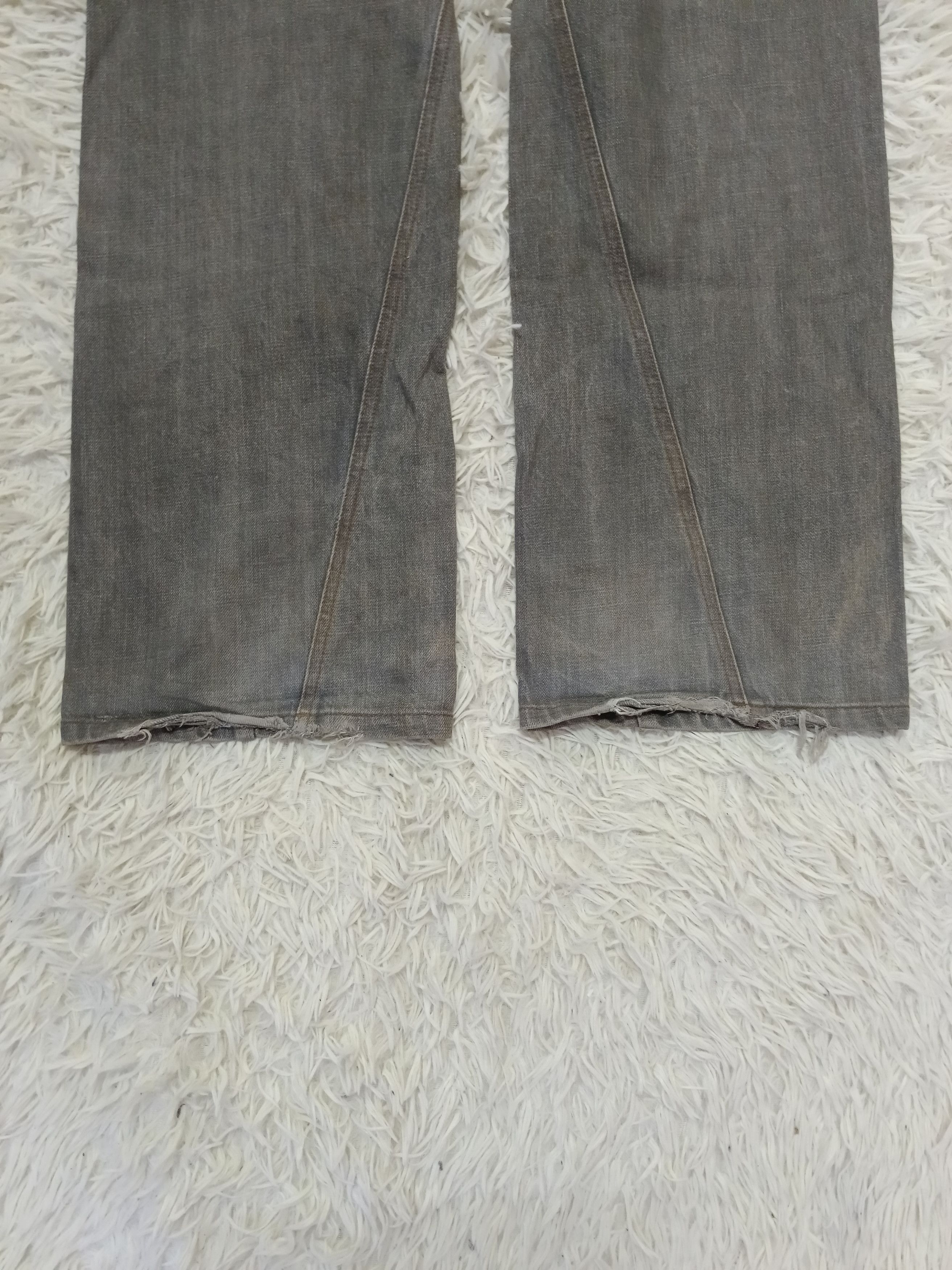 Japanese Brand BAGGY PANTS TWIST FULLUP DISTRESSED Size US 31 - 6 Thumbnail
