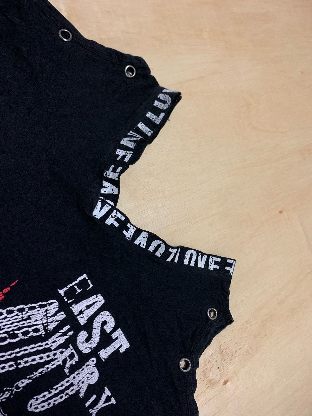If Six Was Nine × Japanese Brand × Le Grande Bleu (L.G.B.) Vintage Y2k Skull Mid Town Skull Punk style Size ONE SIZE - 10 Thumbnail