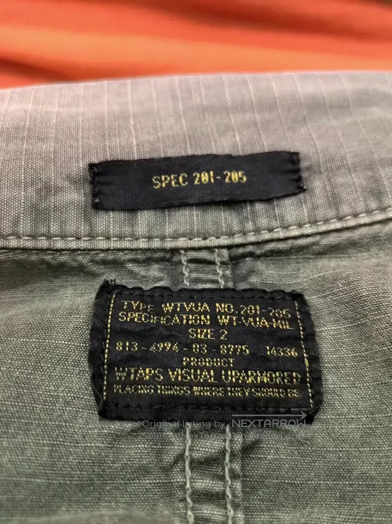 Wtaps Wtaps Wash and wax four bag shirts Size US M / EU 48-50 / 2 - 4 Thumbnail