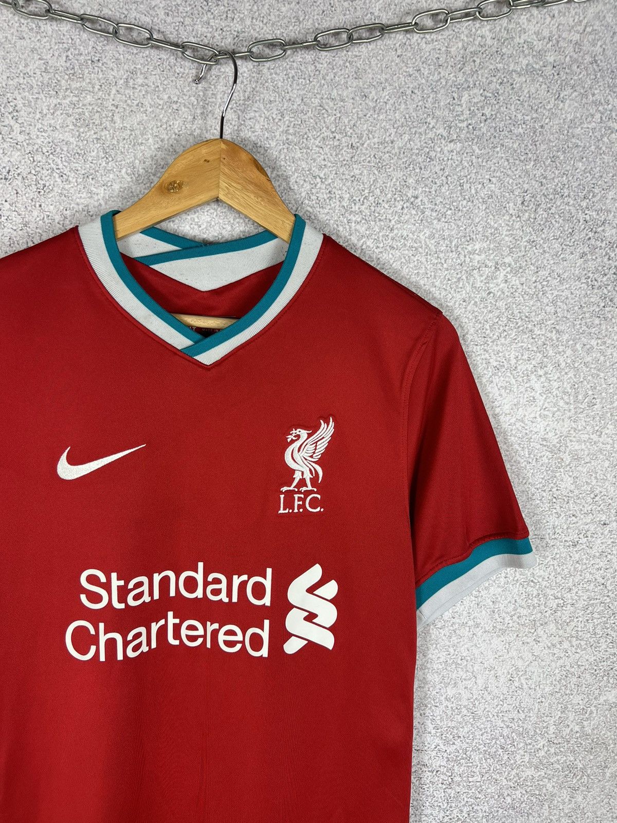 Nike Liverpool 2020 2021 home Nike Soccer Jersey football shirt Size US S / EU 44-46 / 1 - 2 Thumbnail