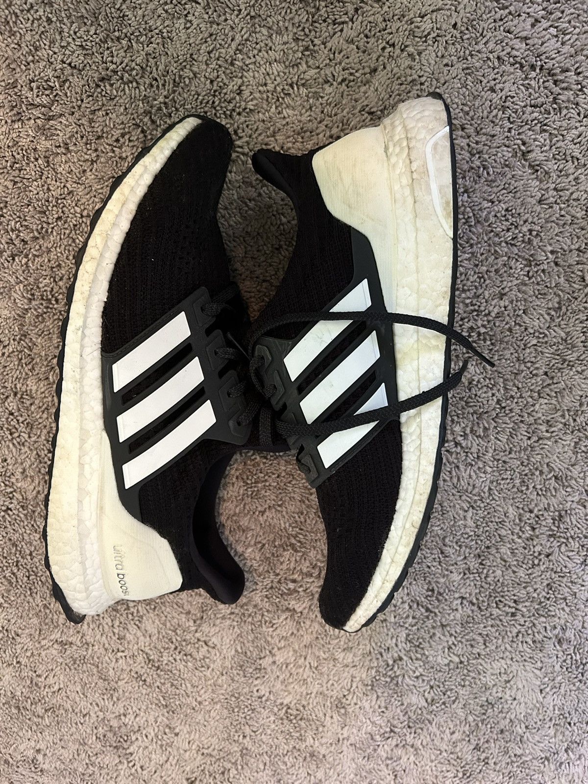 ultraboost black and white