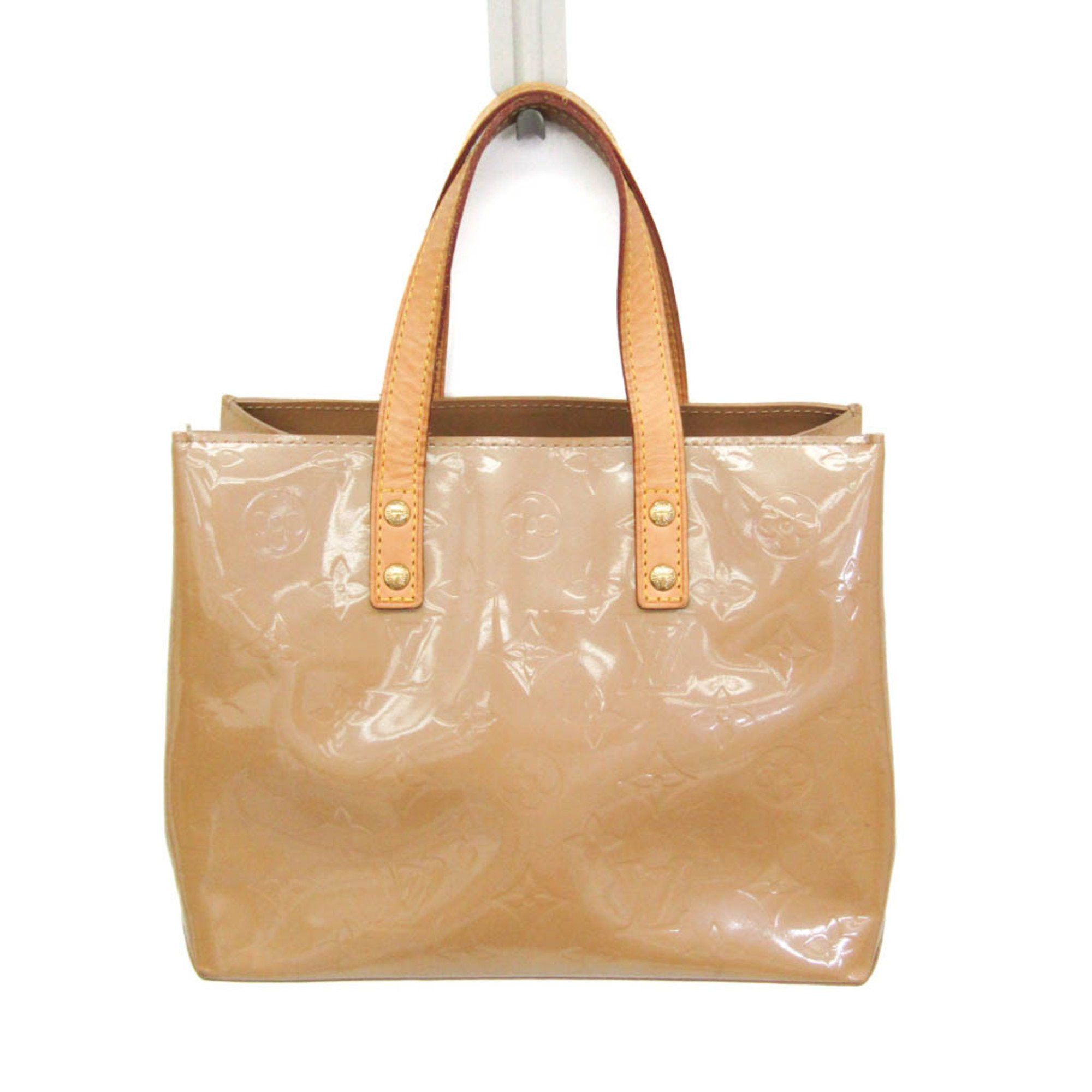 Louis Vuitton Louis Vuitton Monogram Vernis Reade PM M91334 Women's Handbag Noisette Size ONE SIZE - 1 Thumbnail