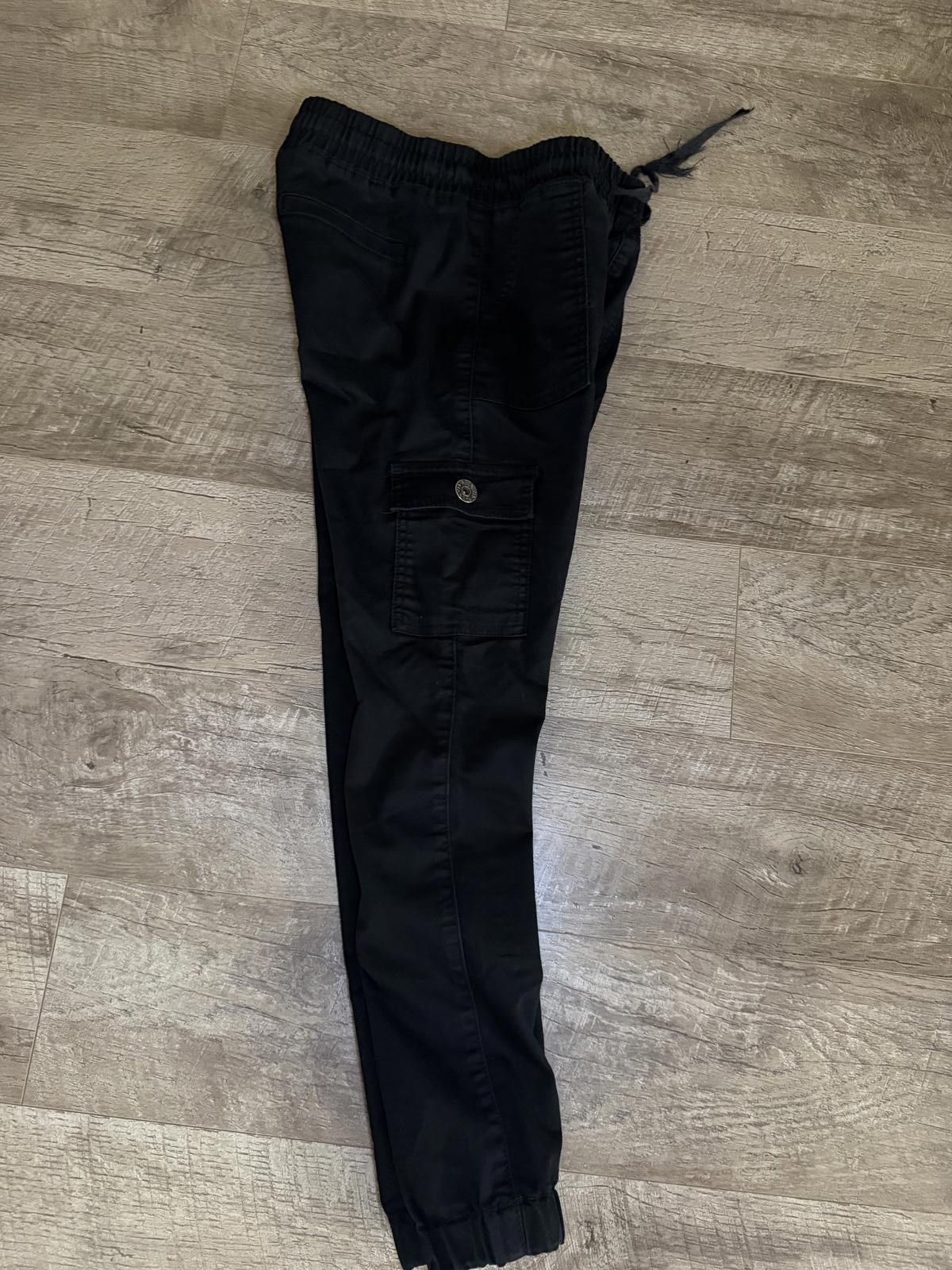 Pit Viper V.I.P. Black Jogger Cargo Pants Size 27" / US 4 / IT 40 - 2 Thumbnail