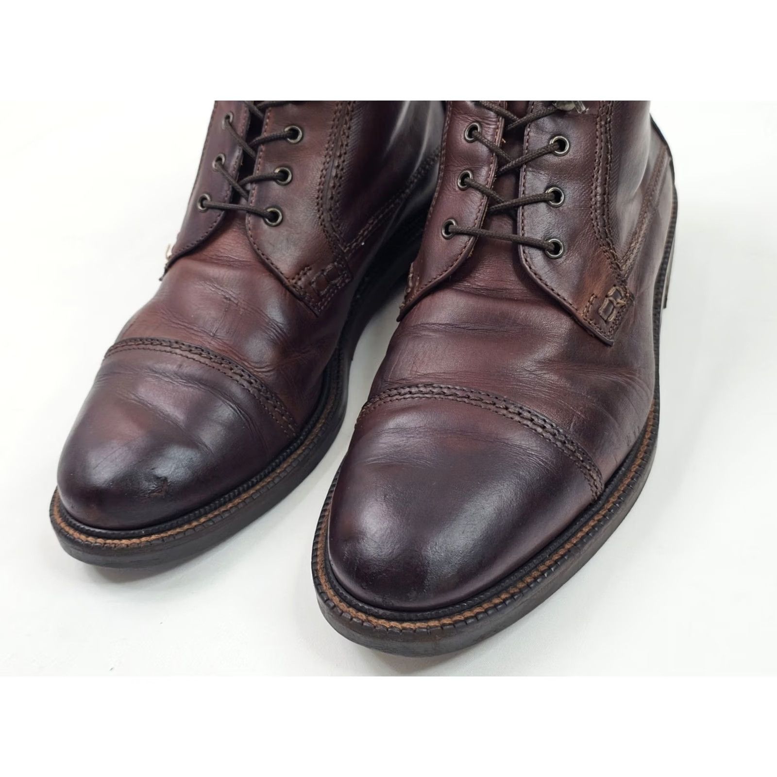 Johnston & Murphy Johnston & Murphy Chukka Boot Men Brown Leather Derby Lace Ankle Cap Toe 8 Size ONE SIZE - 5 Thumbnail