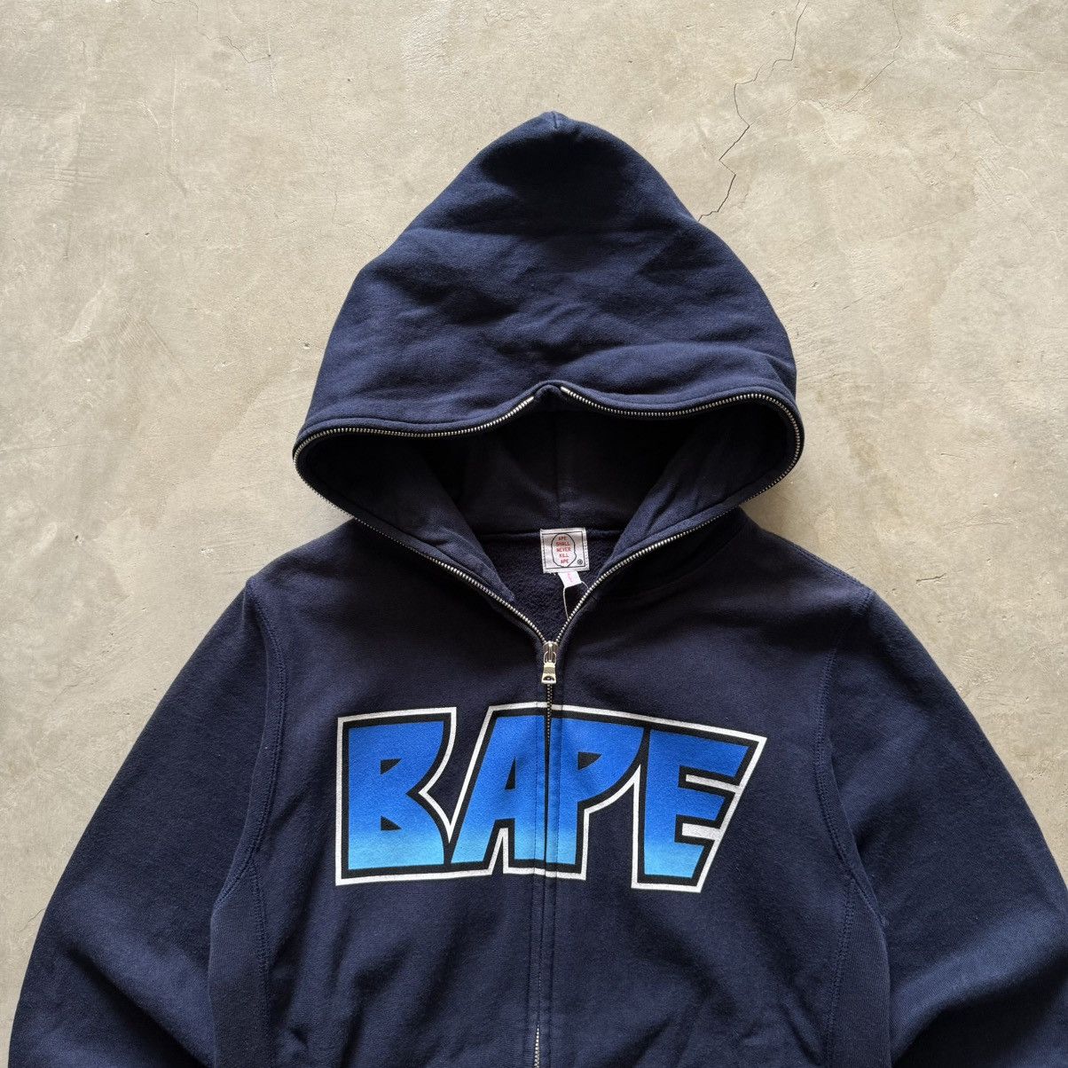 Bape A Bathing Ape BAPE "Kiss" Logo Full Zip Hoodie Size M / US 6-8 / IT 42-44 - 3 Thumbnail