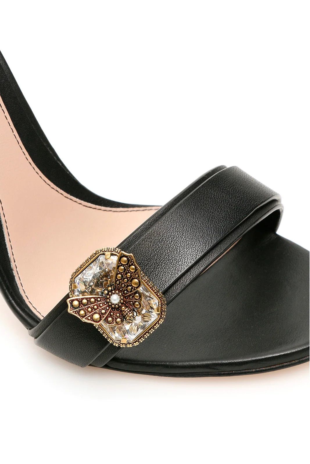 Alexander McQueen o1y0225 Sandals in Black Size US 6 / IT 36 - 4 Thumbnail