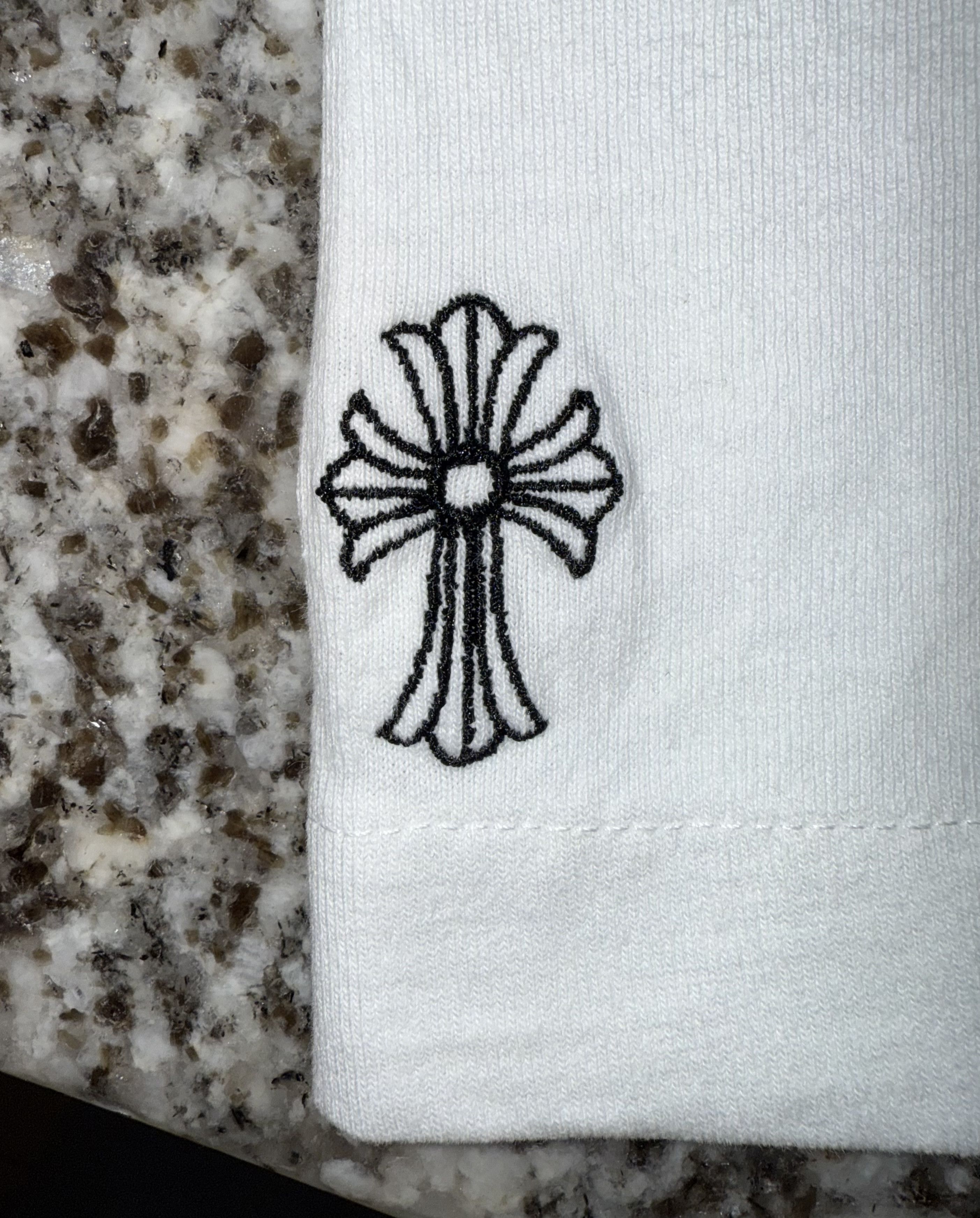 Chrome Hearts Chrome Hearts Embroidered Eye Chart T-Shirt (White) Size US XL / EU 56 / 4 - 6 Thumbnail