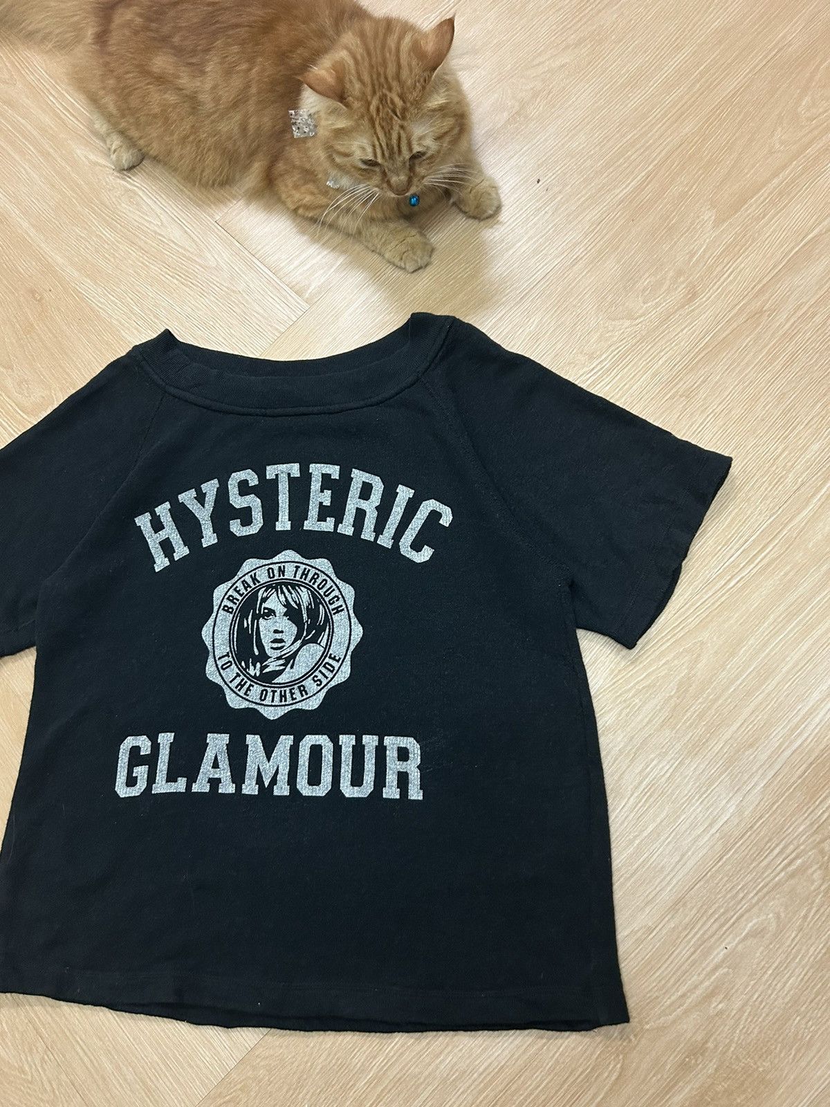 Hysteric Glamour × Japanese Brand Vintage Hysteric Glamour Sweatshirt short sleeve Size M / US 6-8 / IT 42-44 - 2 Thumbnail