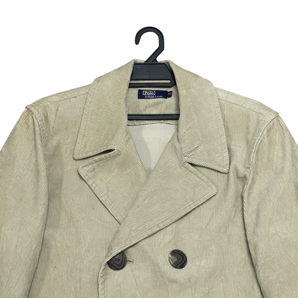 Polo Ralph Lauren Vtg Polo Ralph Lauren Naigai Peacoat Double Breasted Jacket Size US S / EU 44-46 / 1 - 6 Thumbnail