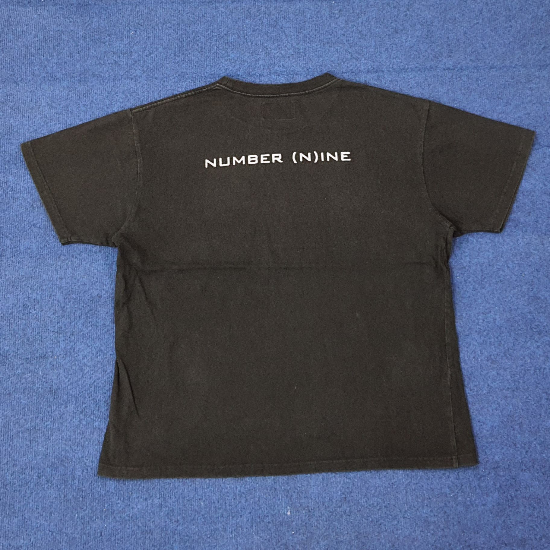 Number (N)ine Vintage Number Nine Denim Japan Custom Logo Tshirt C223N76 Size US M / EU 48-50 / 2 - 1 Thumbnail