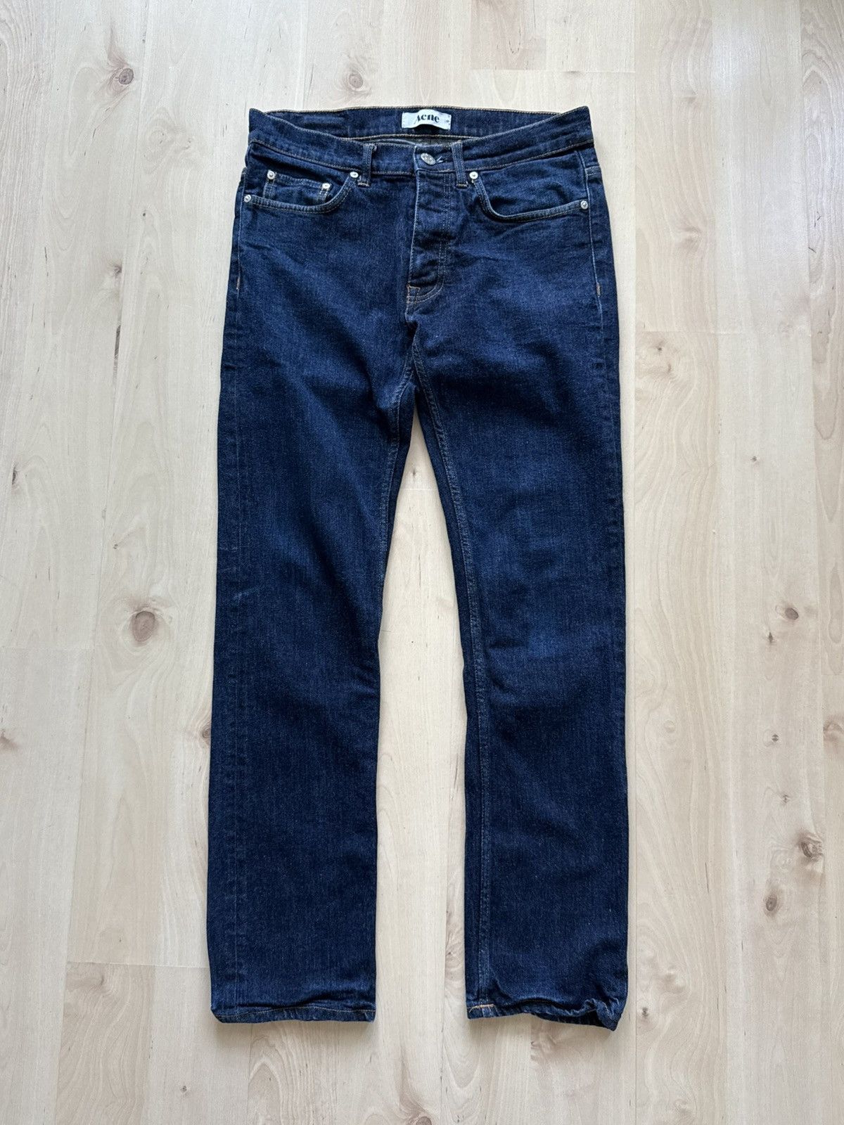 Acne Studios Acne Studios Roc Soft Raw denim jeans Size US 32 / EU 48 - 1 Thumbnail