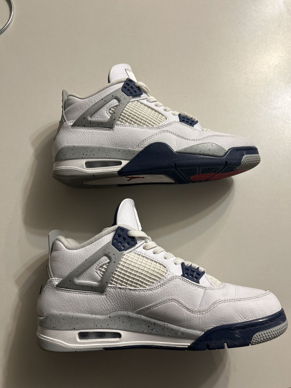 Jordan Brand Jordan 4 Midnight Navy Size US 10 / EU 43 - 2 Thumbnail