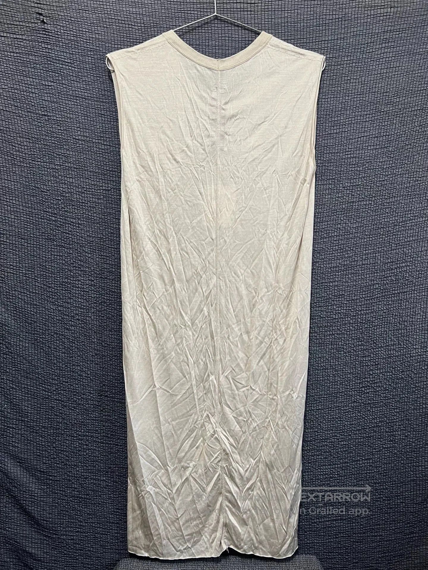 Rick Owens Rick Owens Vanilla Silk Tank Top. Size US XS / EU 42 / 0 - 3 Thumbnail