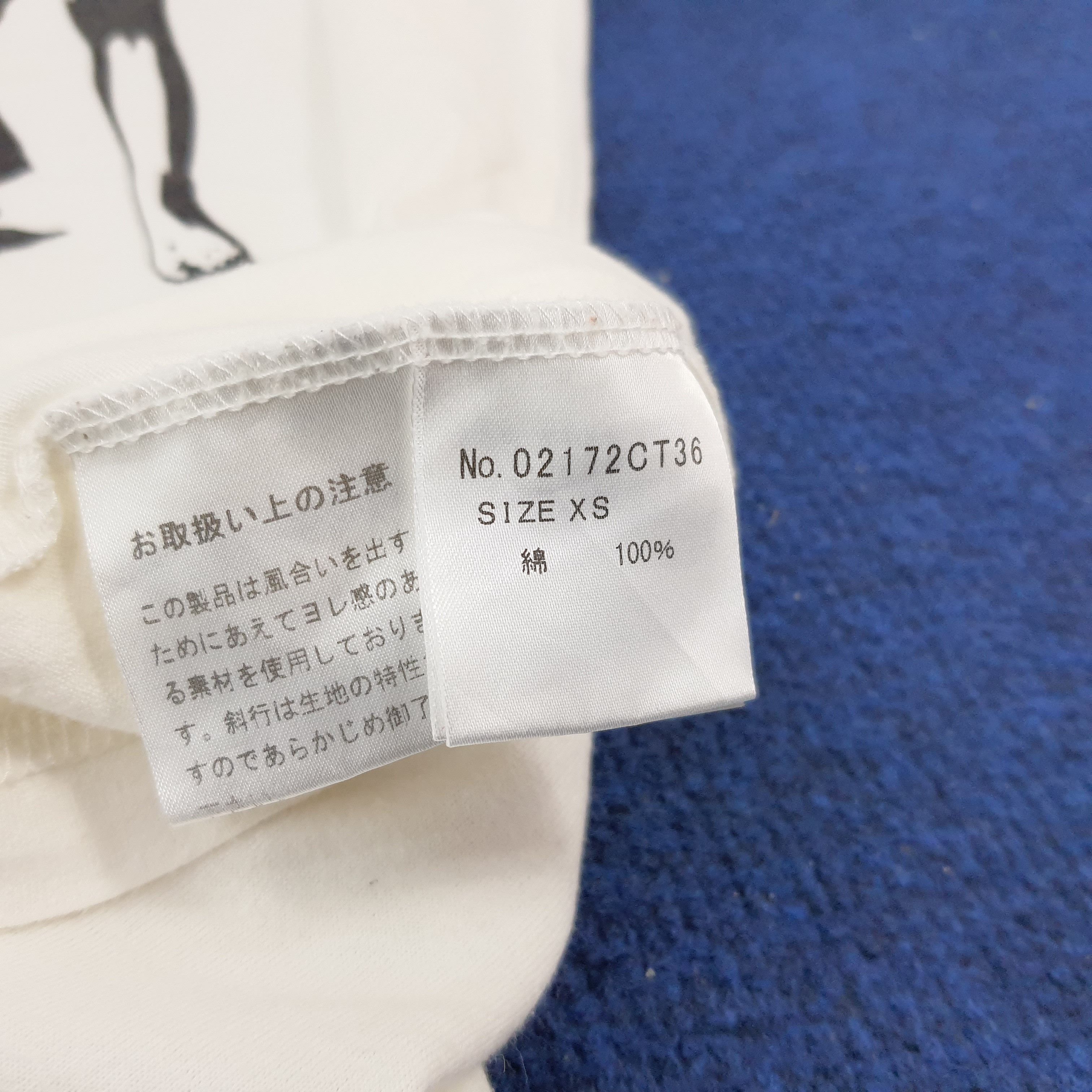 Hysteric Glamour × Japanese Brand × Vintage Vintage Hysteric Glamour Japanese Brand Tshirt Size US S / EU 44-46 / 1 - 6 Thumbnail