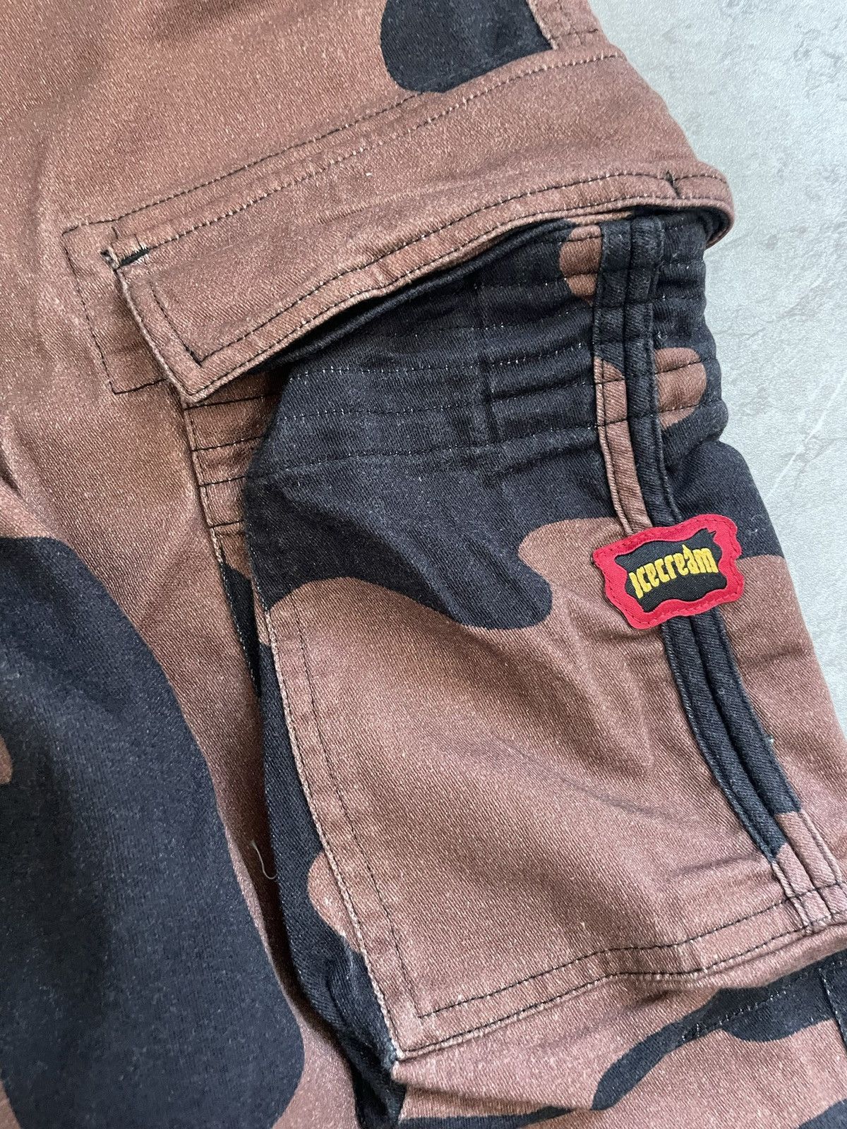 Icecream UNWORN* ICECREAM Sample Camo cargo PANTS Size US 34 / EU 50 - 3 Thumbnail