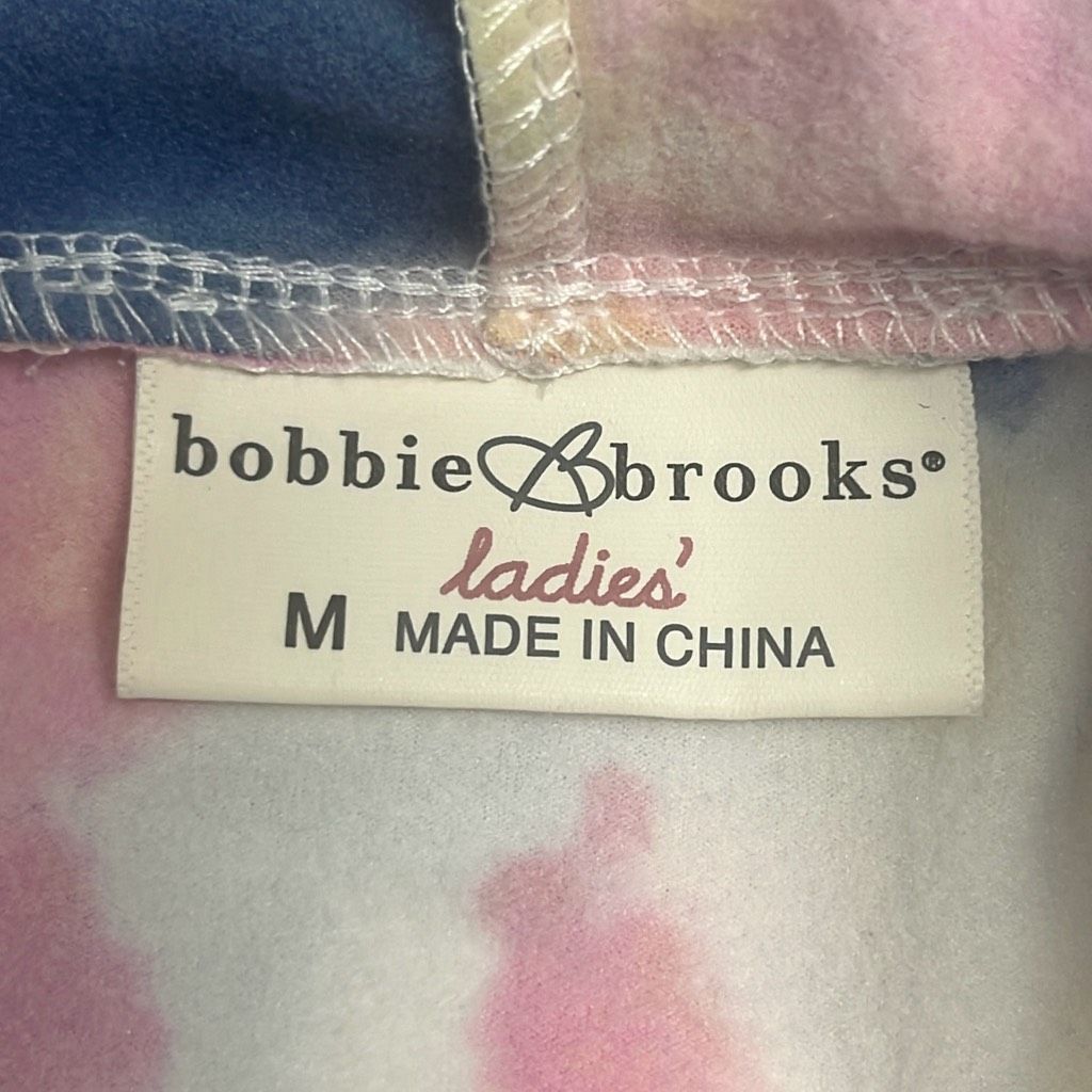 Other Bobbie Brooks Womens Medium Hooded Mini Dress Beachy Tie Dye Size M / US 6-8 / IT 42-44 - 5 Thumbnail