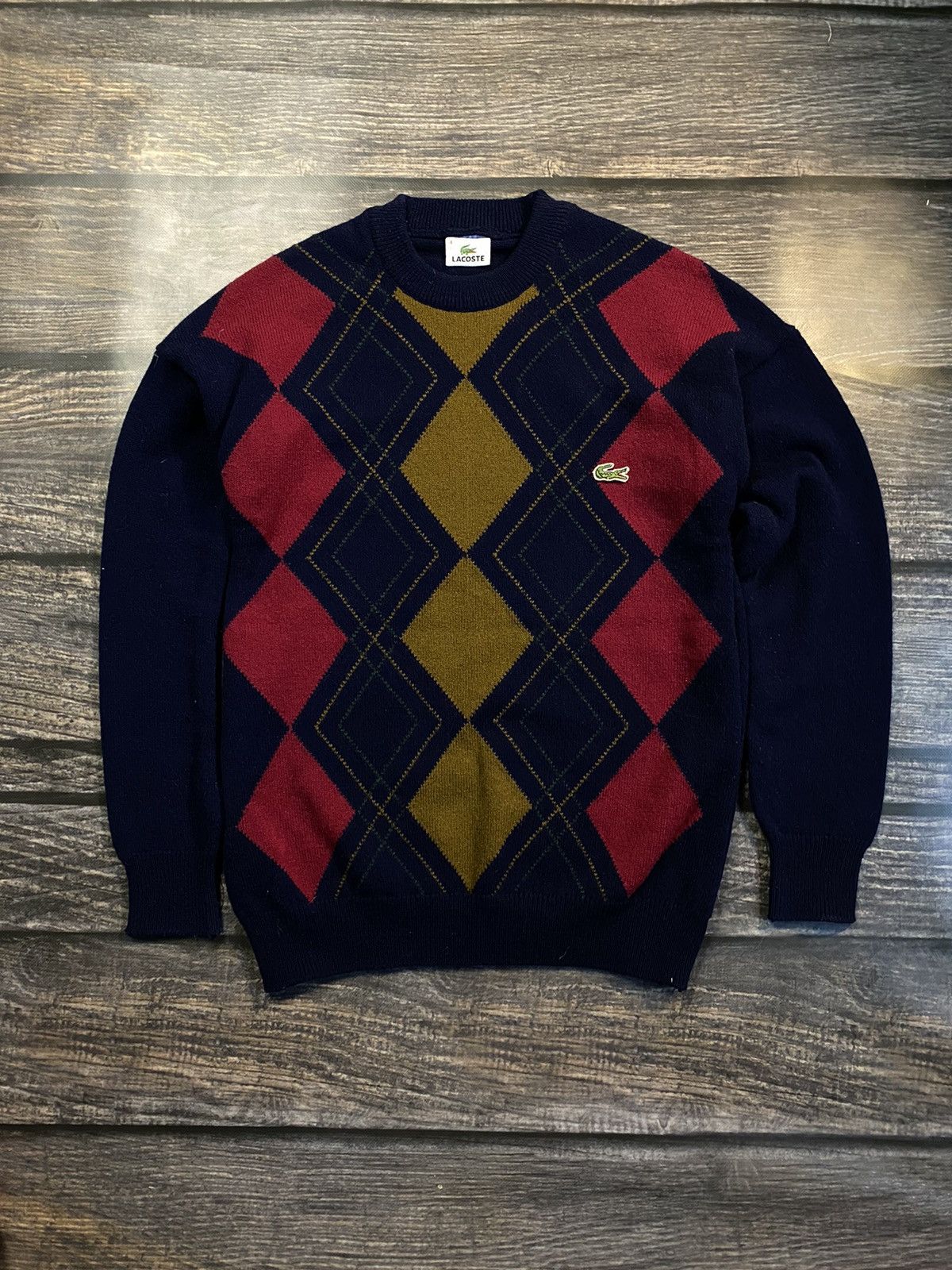 Lacoste ⚡️LACOSTE WOOL SWEATER Size US S / EU 44-46 / 1 - 1 Thumbnail