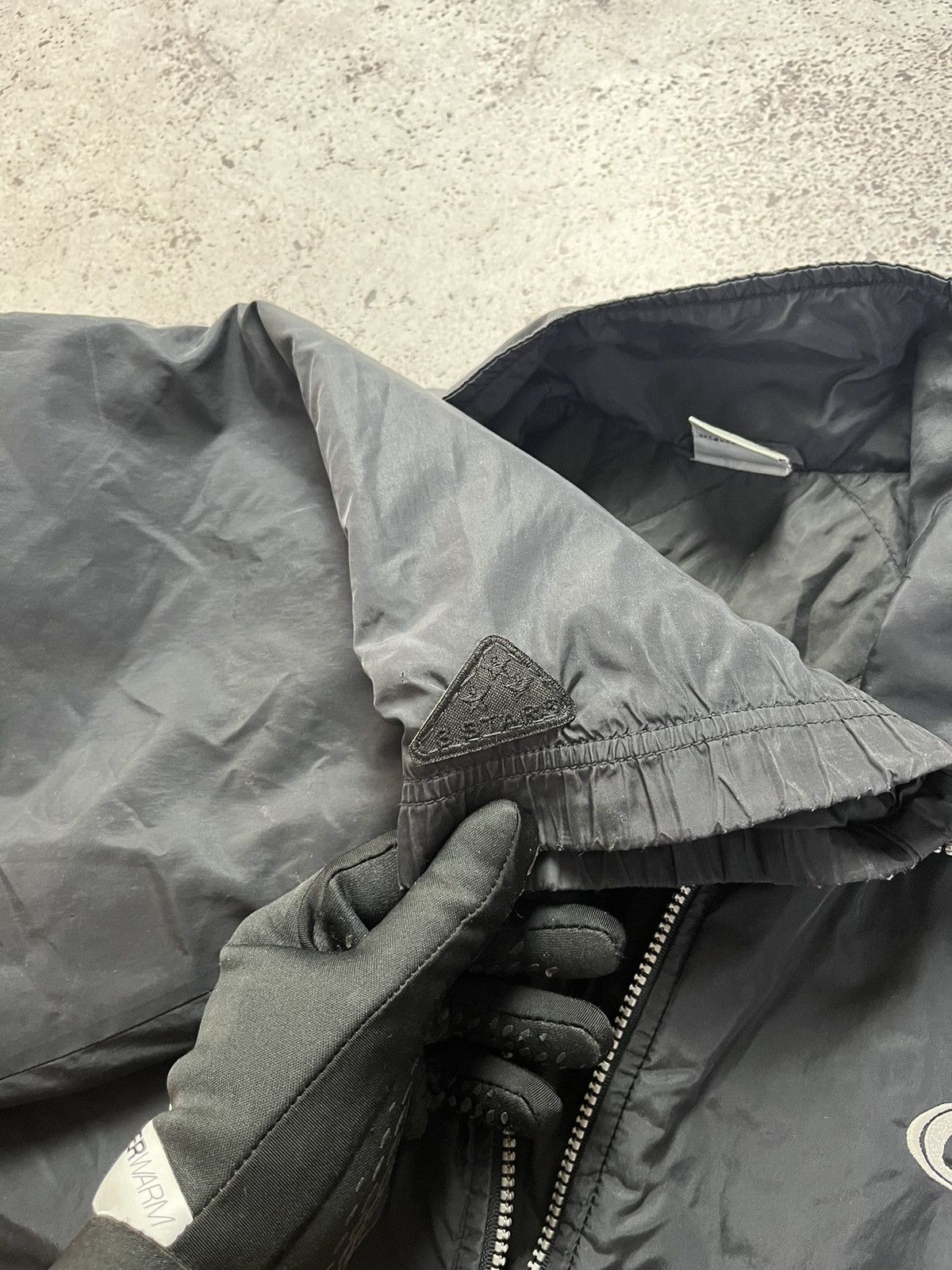 Nike × Vintage Vintage Nike Bomber Big Logo Big Swoosh Jacket Size US L / EU 52-54 / 3 - 9 Thumbnail