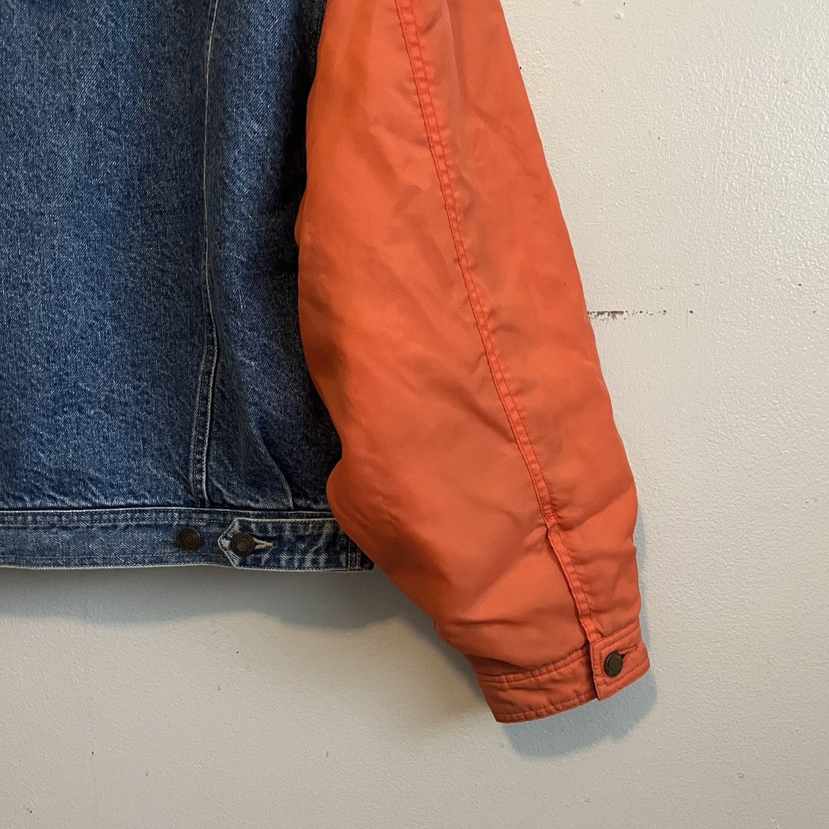 Gap Insulated Denim Jacket with Hood Size US M / EU 48-50 / 2 - 9 Thumbnail