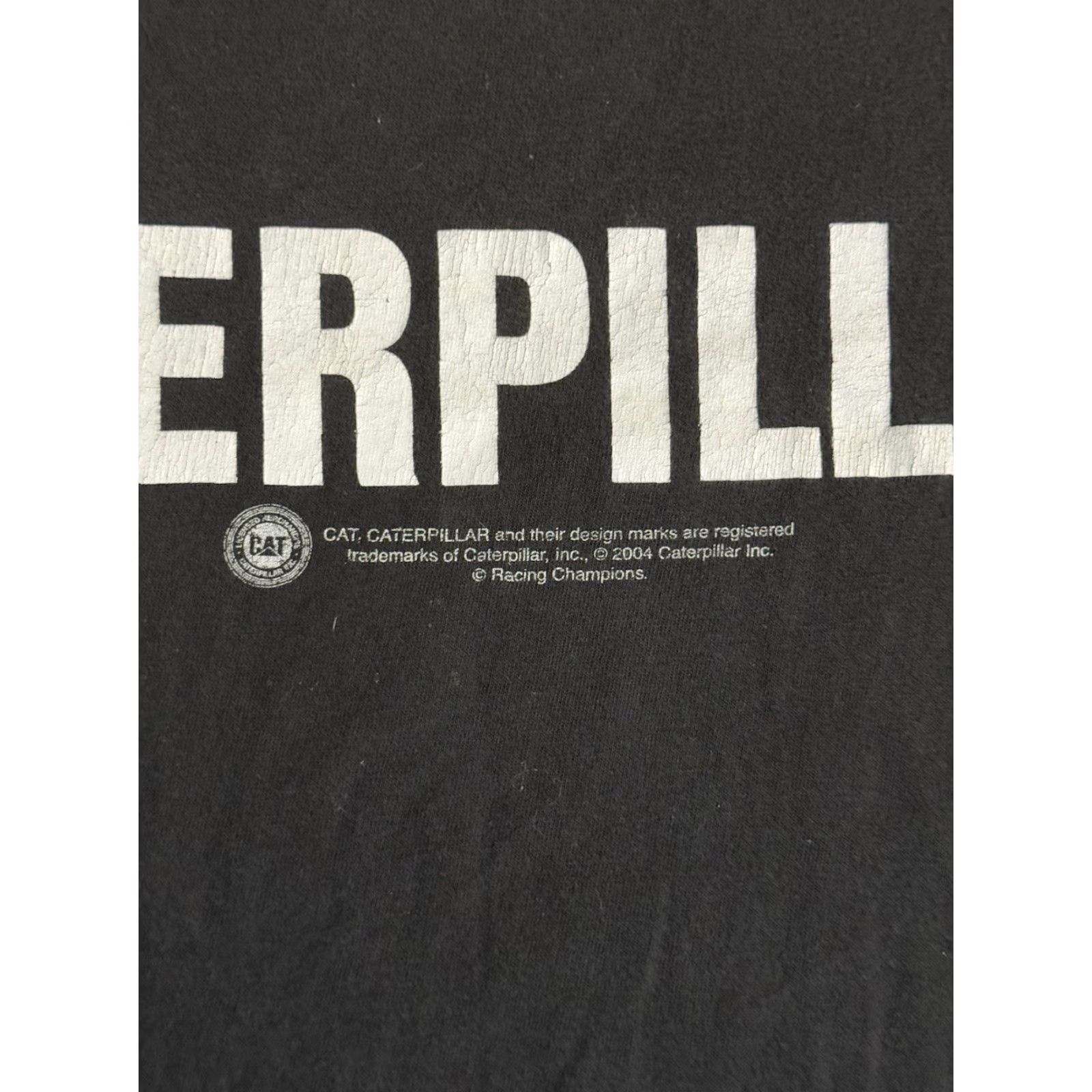 Vintage VINTAGE CAT T Shirt 2XL Men Black Graphic Print Crew Neck Short Sleeve Workwear Outdoor Caterpillar Logo 2000s Size US XXL / EU 58 / 5 - 3 Thumbnail
