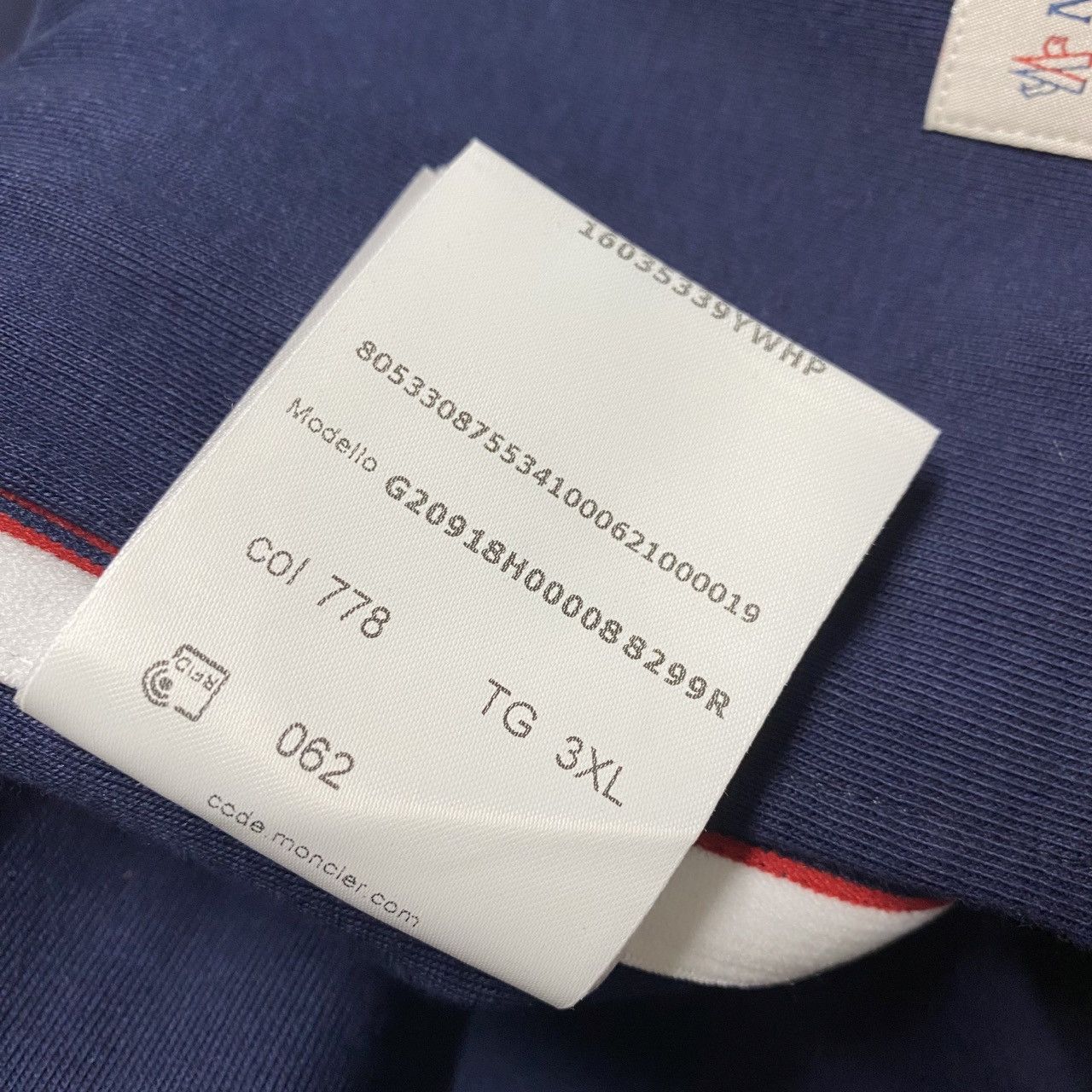 Moncler Moncler tracksuit bottoms size 3XL XXXL navy blue pants Size US 40 / EU 56 - 16 Thumbnail