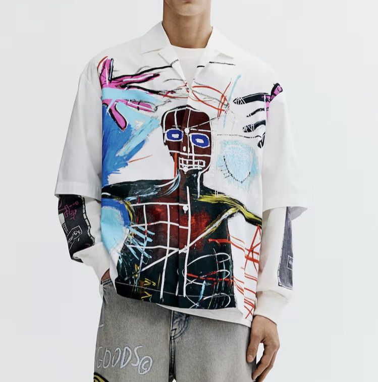 Ev Bravado Shirt Basquiat x Ev Bravado & Téla D'Amore x H&M collab Size US L / EU 52-54 / 3 - 3 Thumbnail