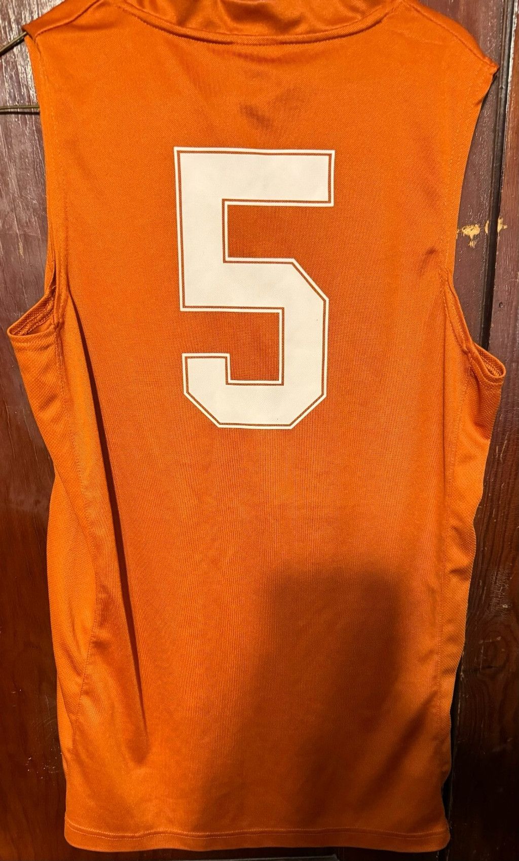 NCAA Texas Longhorns #5 Basketball Jersey Men's Size Med Orange Size US M / EU 48-50 / 2 - 2 Thumbnail
