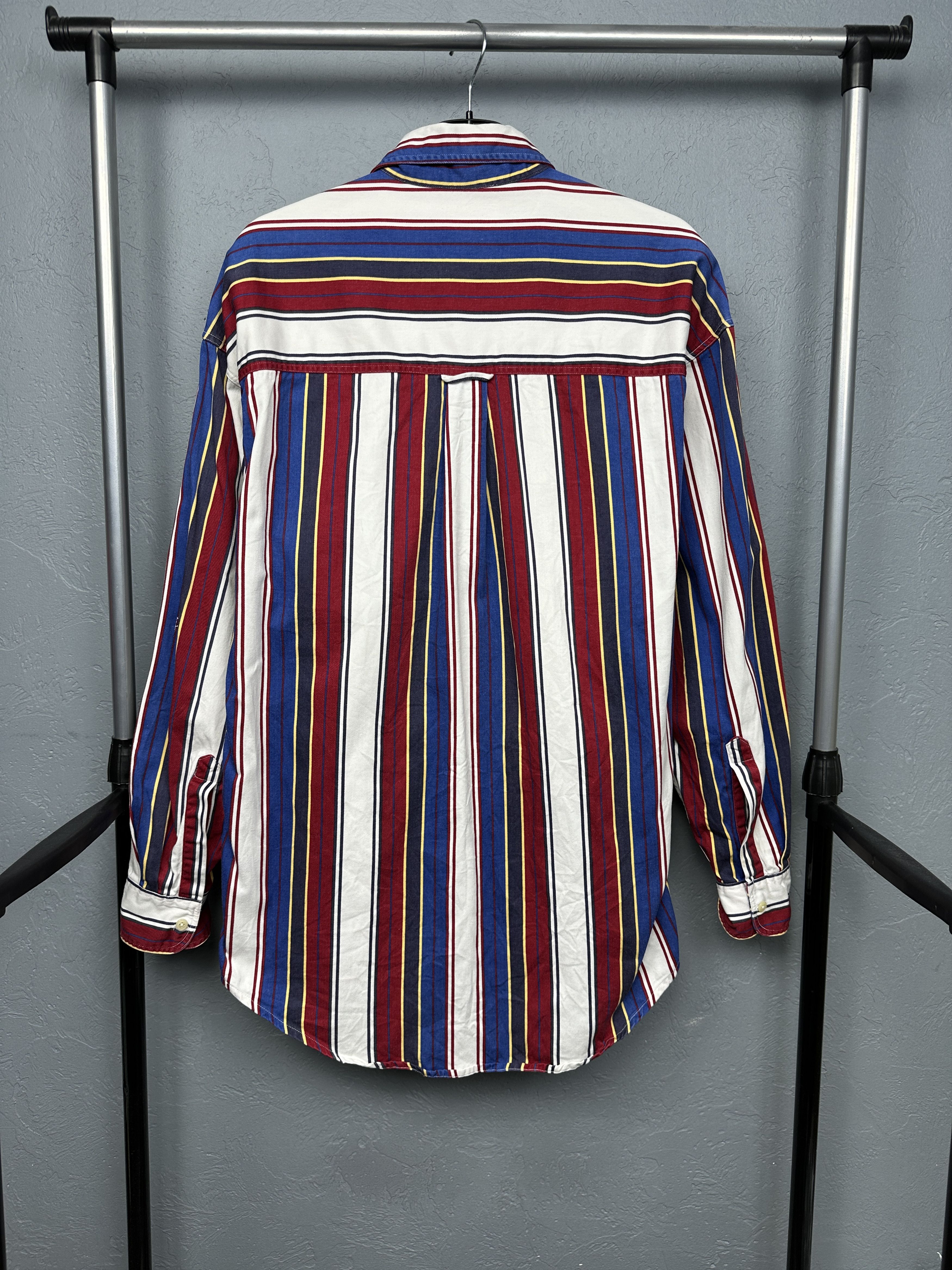 Chaps Ralph Lauren Chaps Polo Ralph Lauren Mens Long Sleeve Striped Shirt Size US M / EU 48-50 / 2 - 6 Thumbnail