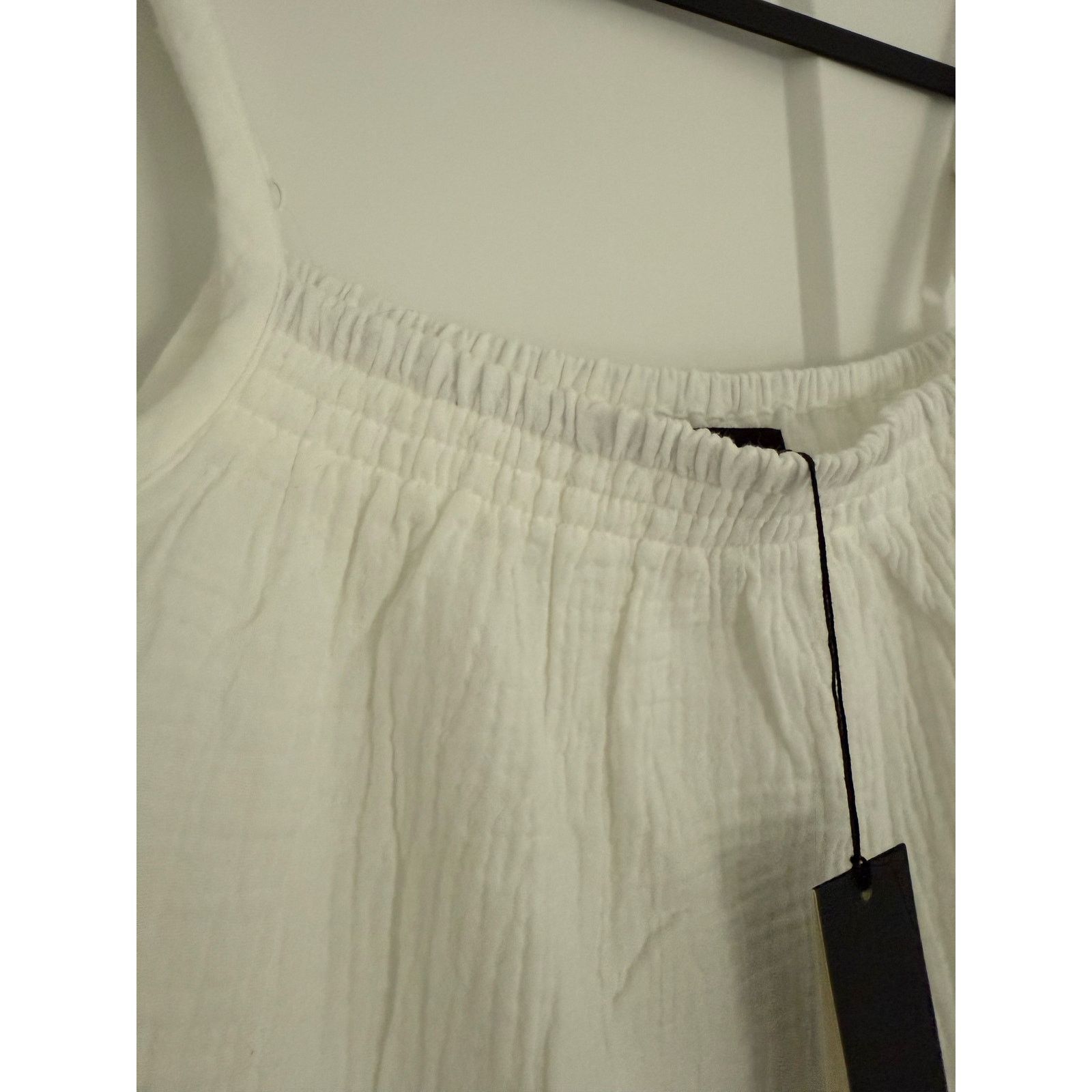 MONROW New Monrow Cotton Gauze Tank Top Small $144 Size S / US 4 / IT 40 - 8 Thumbnail